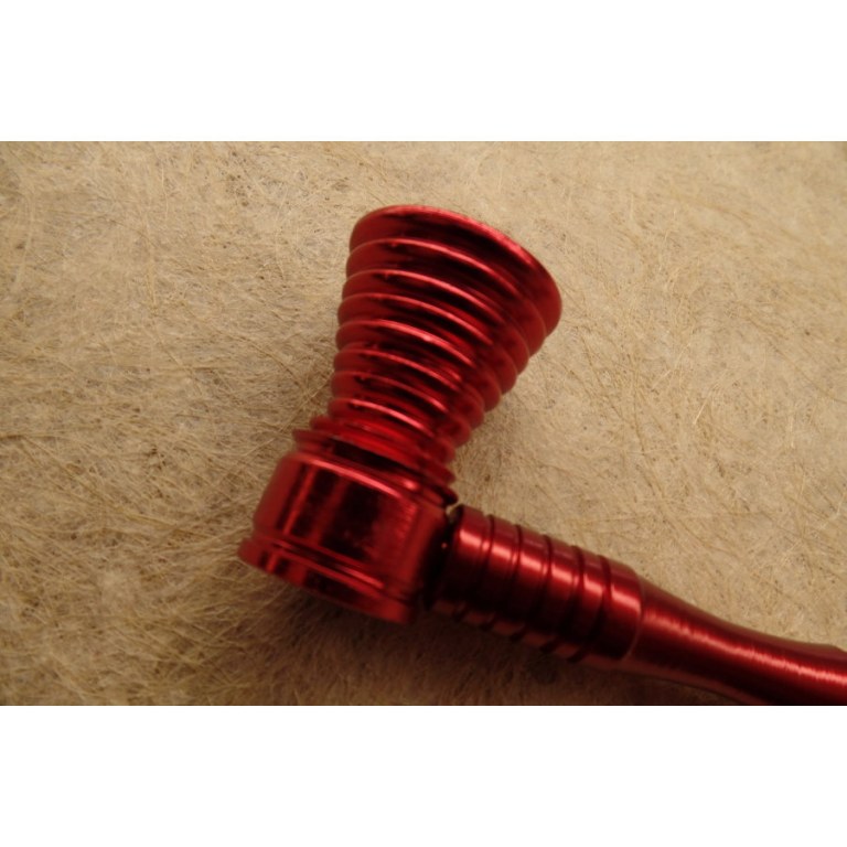 Pipe alu rouge