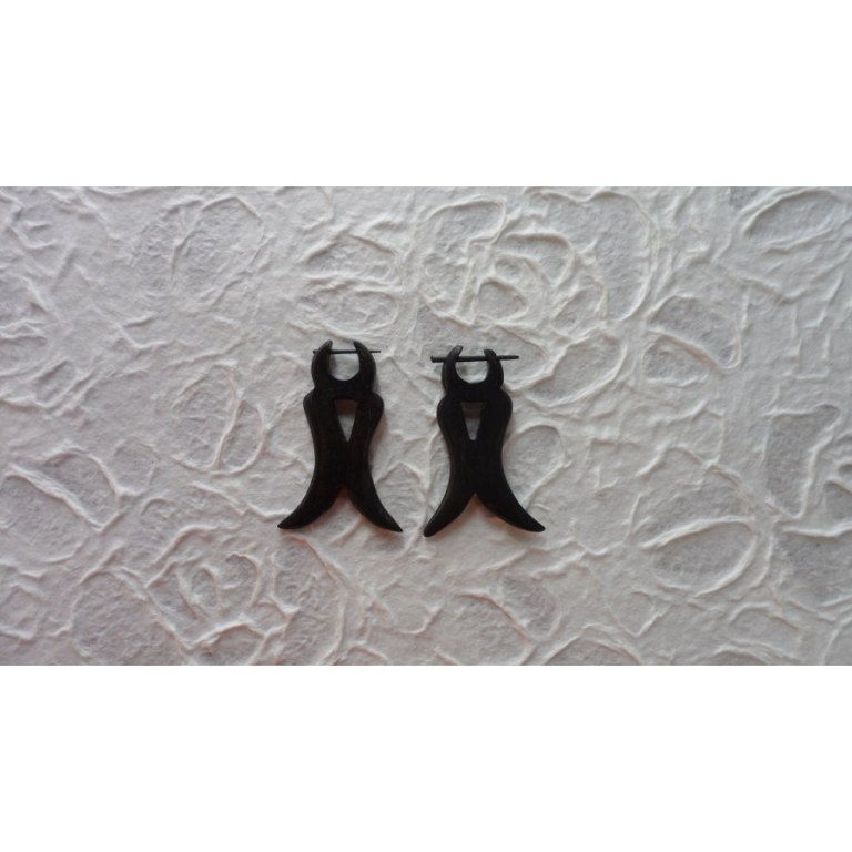 Boucles d'oreilles tribales 1