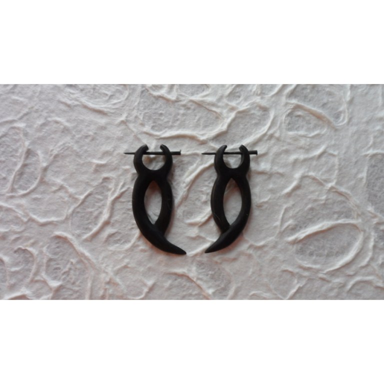 Boucles d'oreilles tribales 2