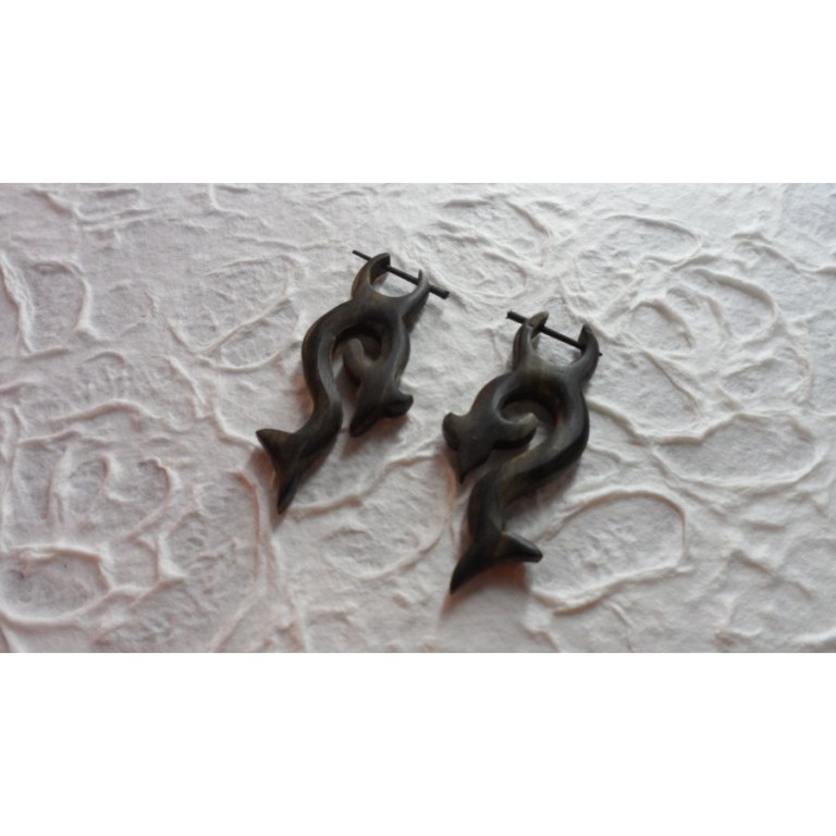 Boucles d'oreilles tribales 3