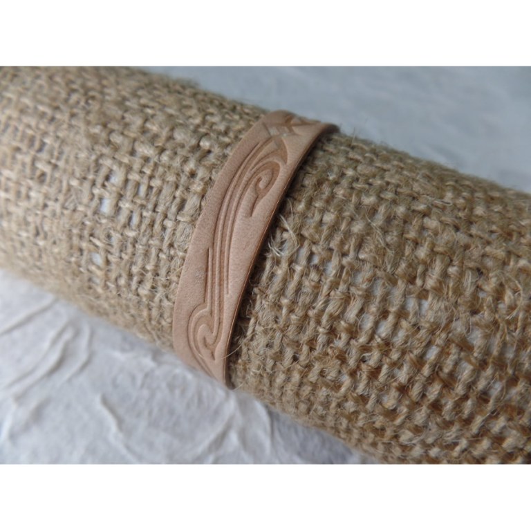 Bracelet pita tatto beige