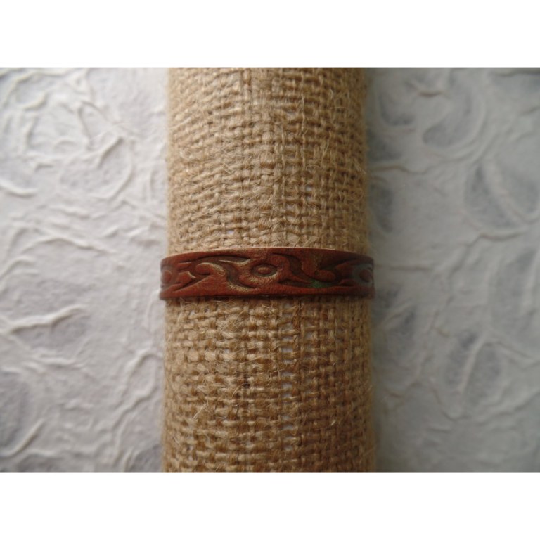 Bracelet pita tatto marron