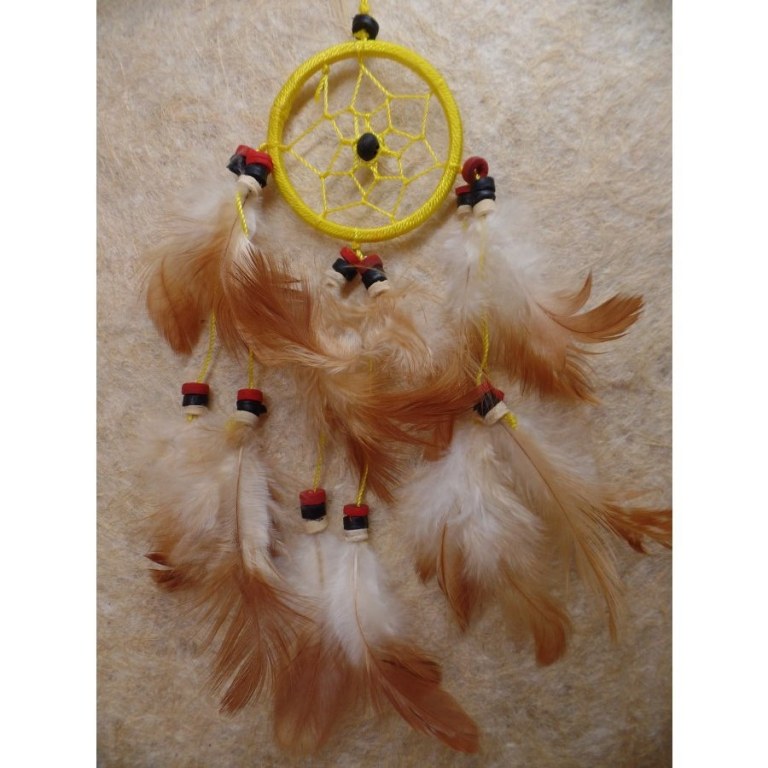 Mini dreamcatcher pingasut jaune