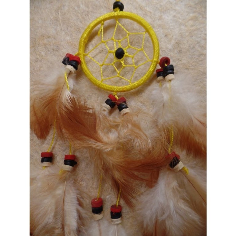 Mini dreamcatcher pingasut jaune