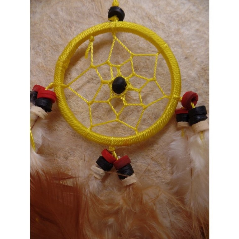 Mini dreamcatcher pingasut jaune