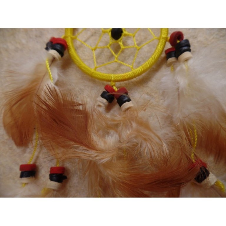 Mini dreamcatcher pingasut jaune