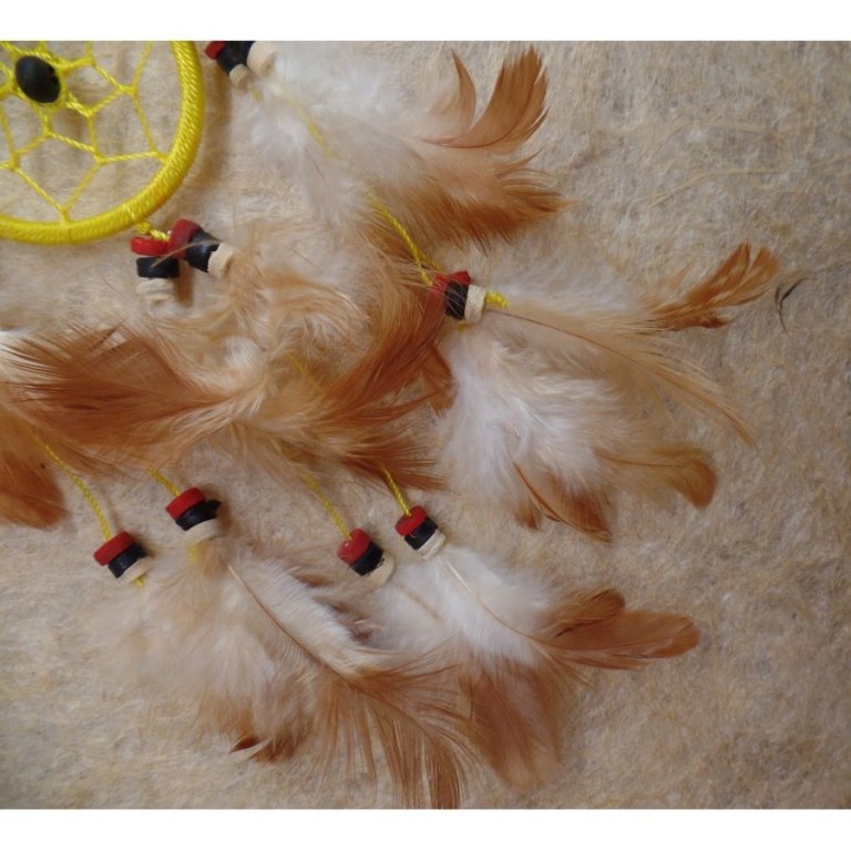 Mini dreamcatcher pingasut jaune