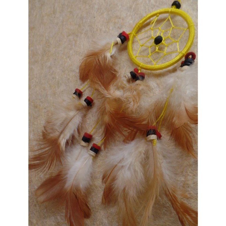 Mini dreamcatcher pingasut jaune