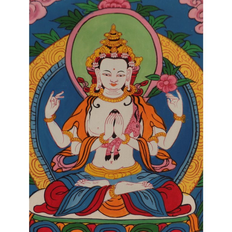 Thangka Chenrezig