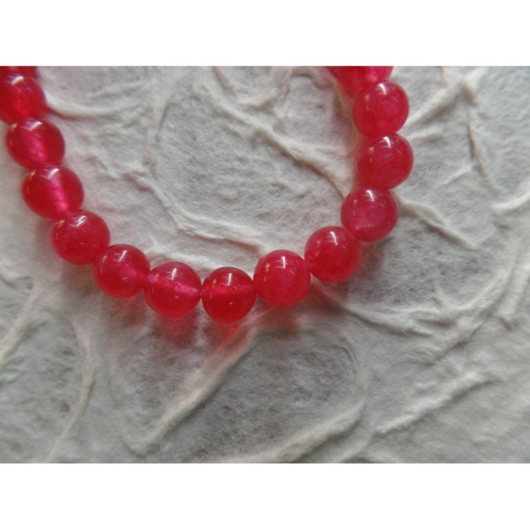 Bracelet tibétain rubis