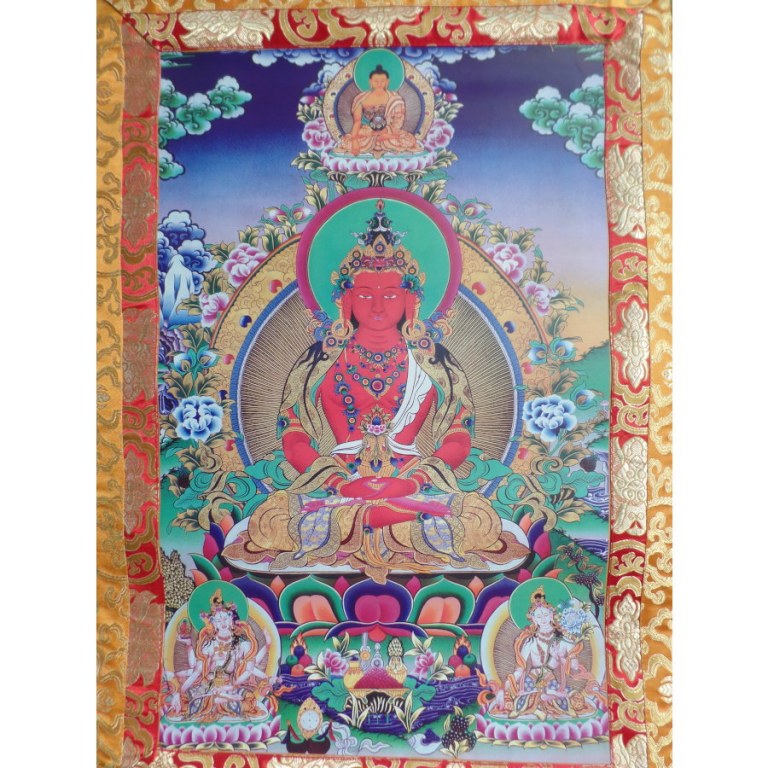 Grand thangka Amitabha