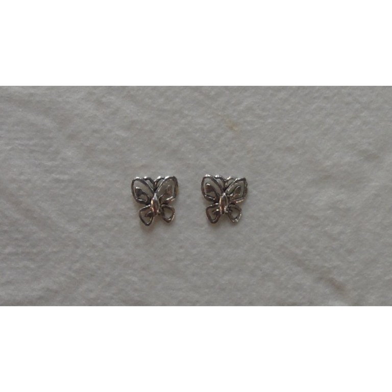 Clous d'oreilles butterfly