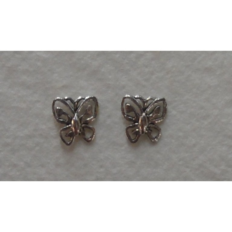 Clous d'oreilles butterfly