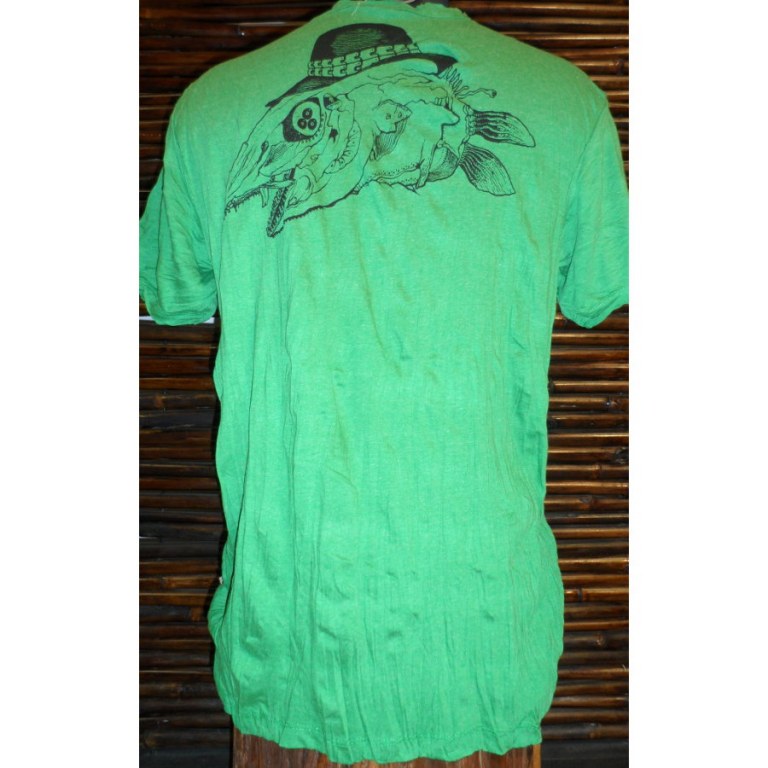 Tee shirt mister fish vert