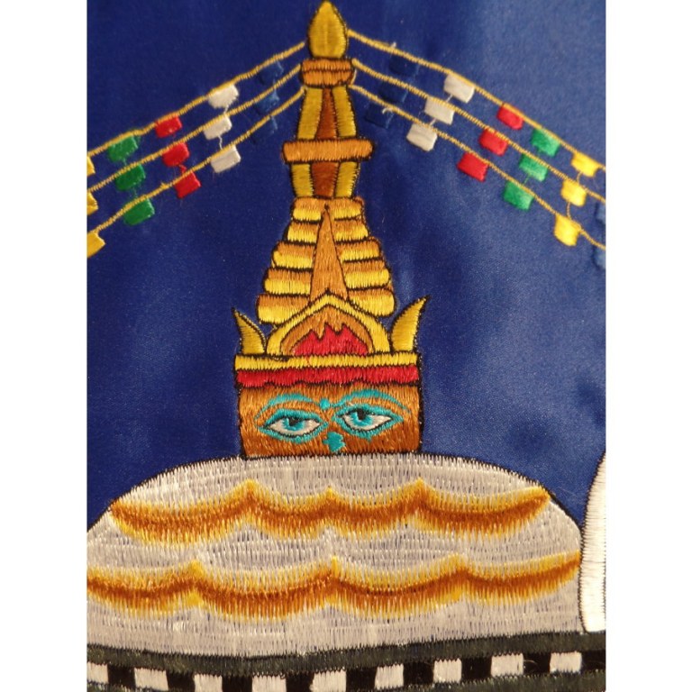 Tanka brodé stupa Swayambhu