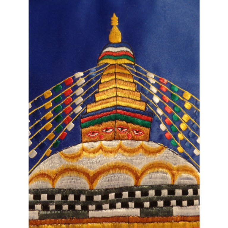Tanka brodé stupa Swayambhu 2