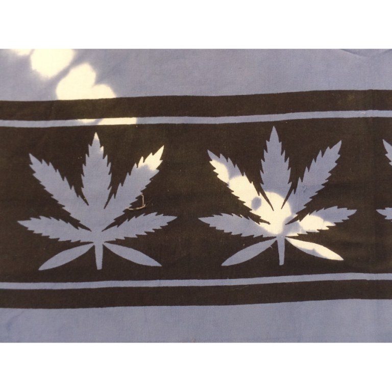 Tenture rasta feuilles 