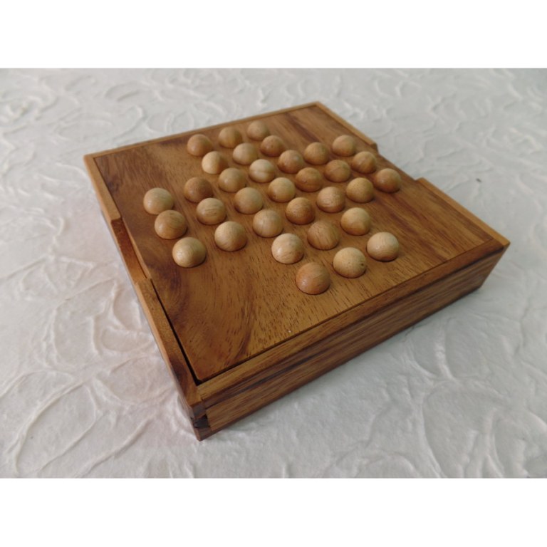 Jeu de solitaire billes