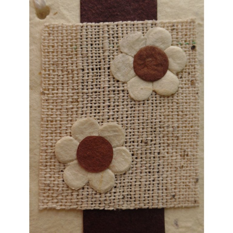 Mini carte 2 fleurs