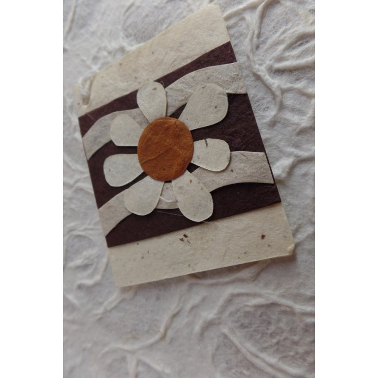 Mini carte fleur soleil