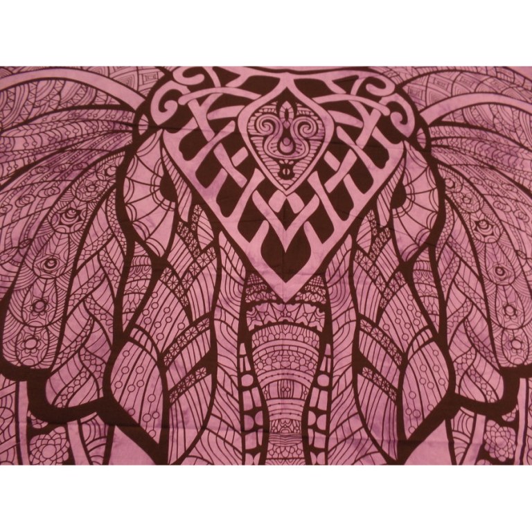 Tenture maxi Rajasthan mauve