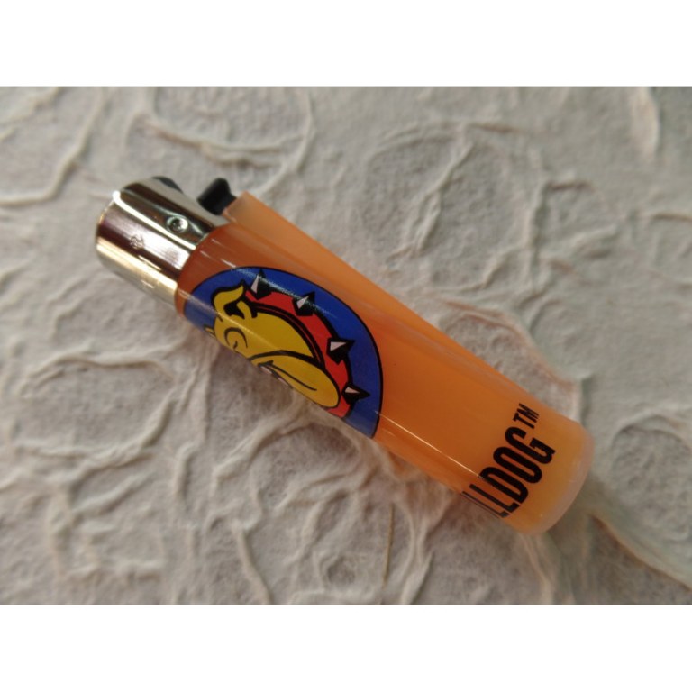 Briquet bulldog orange