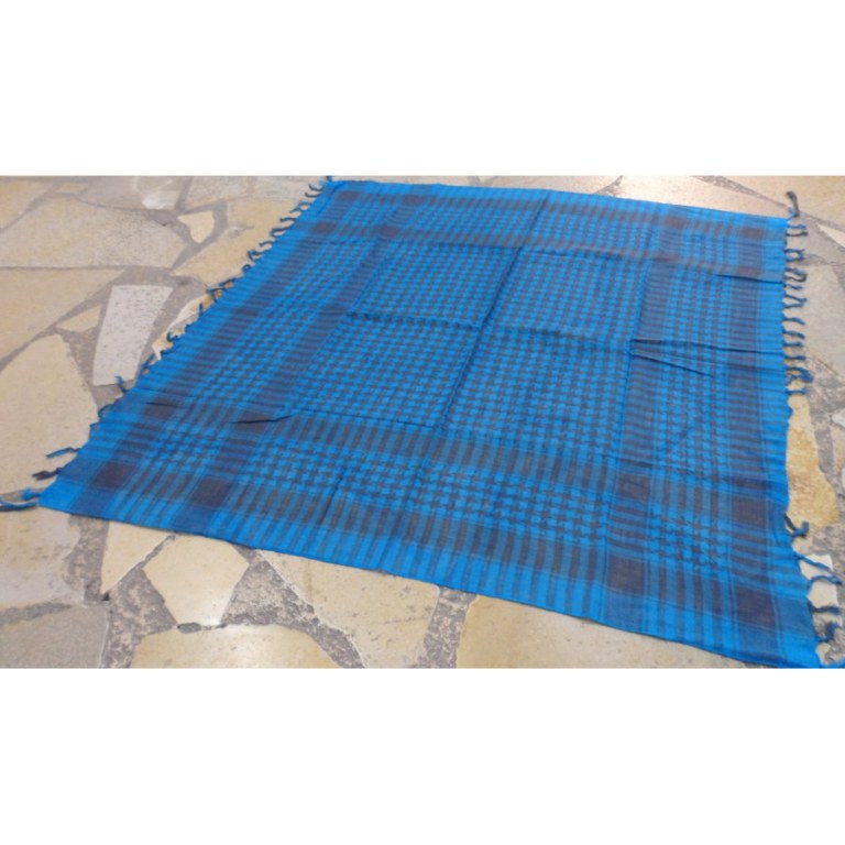 Foulard Riyad bleu vif