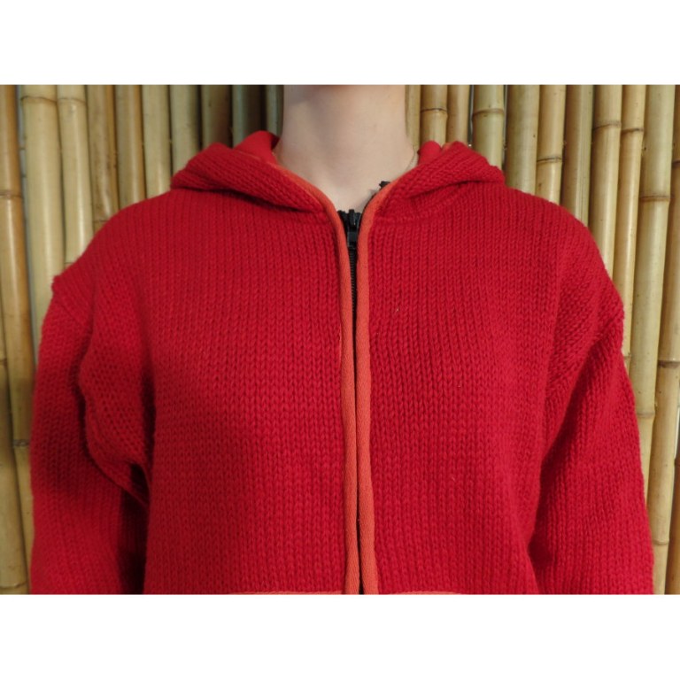 Veste Antisana rouge