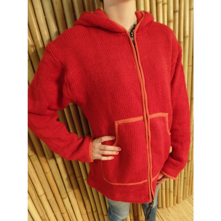 Veste Antisana rouge