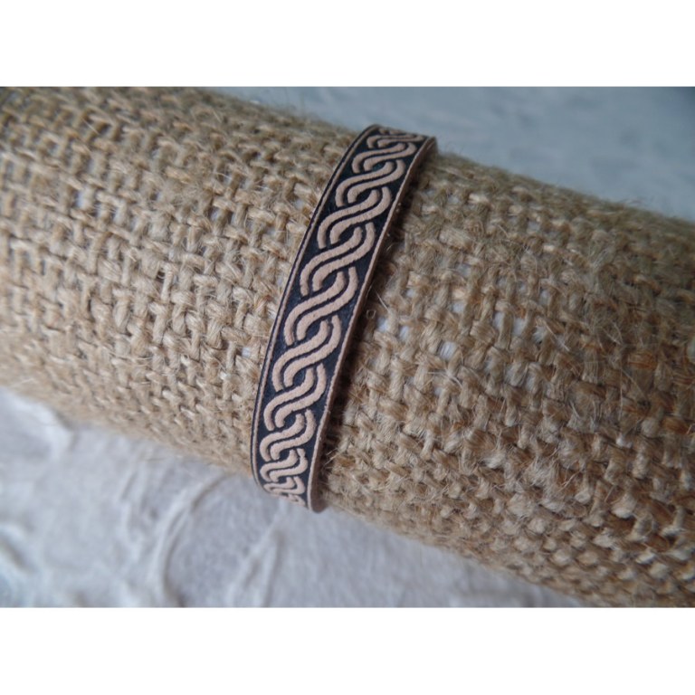 Bracelet pita tressage clair