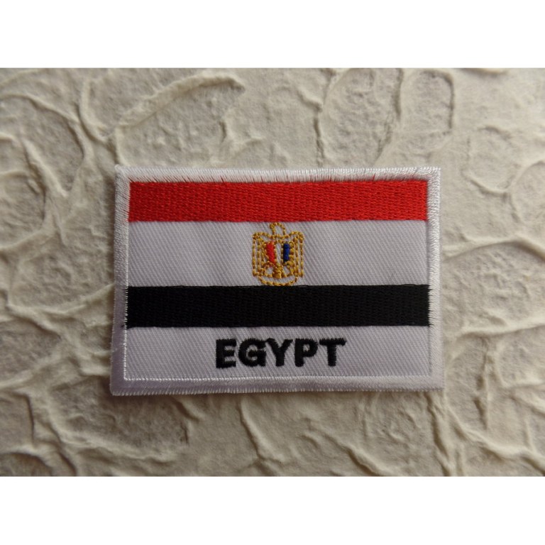 Ecusson drapeau Egypte