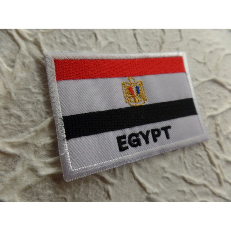 Ecusson drapeau Egypte