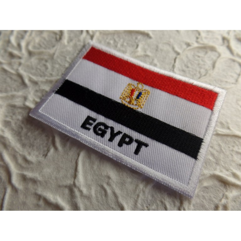 Ecusson drapeau Egypte