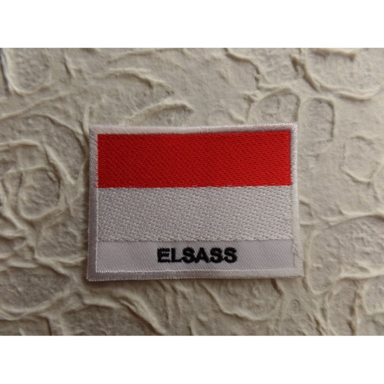 Ecusson drapeau Alsace