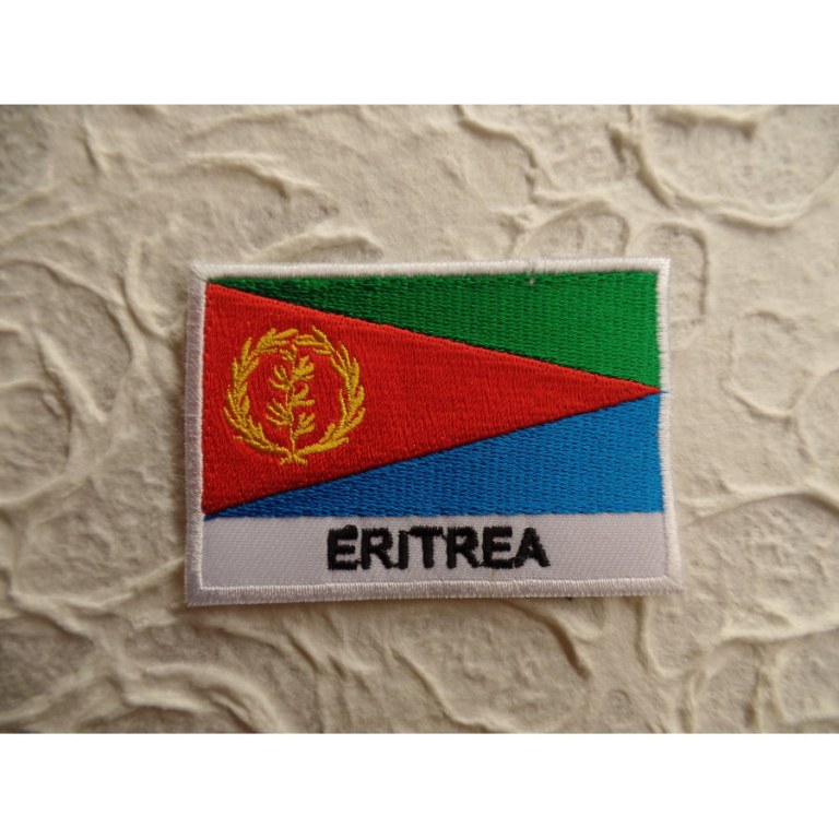 Ecusson drapeau Erytrée