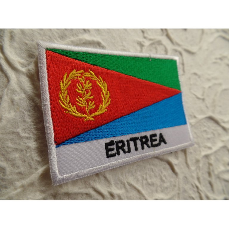Ecusson drapeau Erytrée