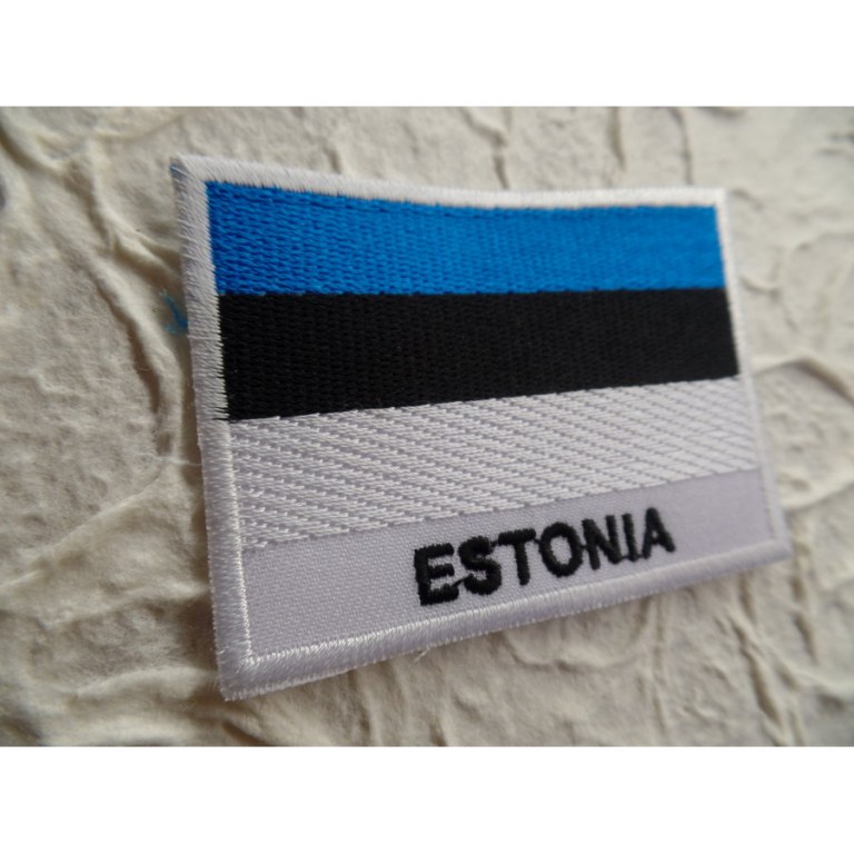 Ecusson drapeau Estonie
