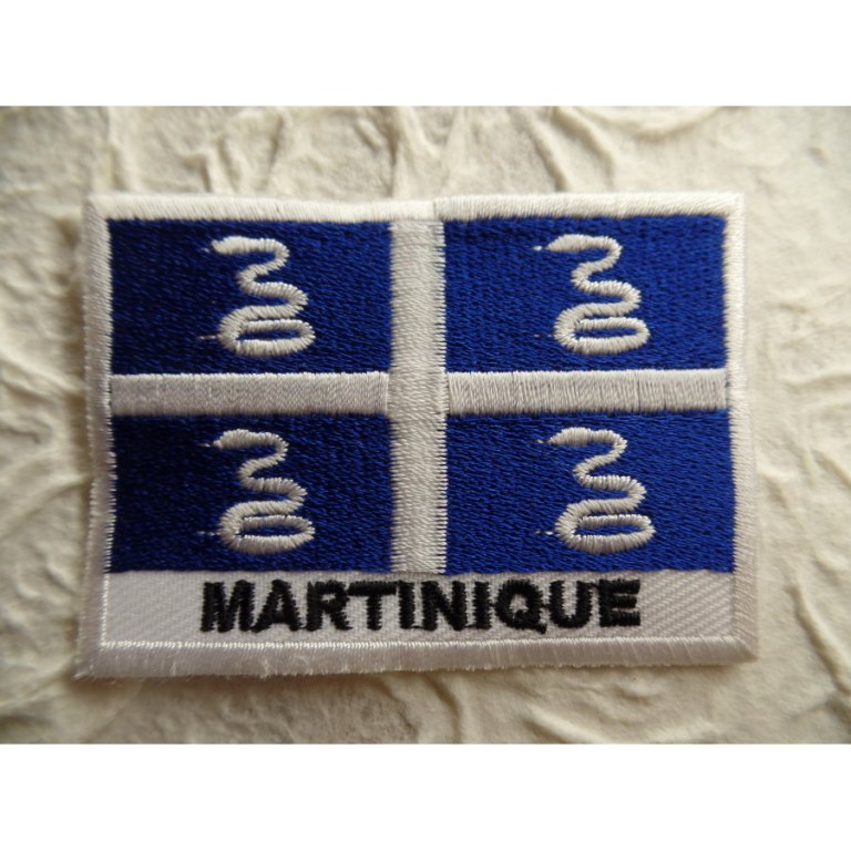 Ecusson drapeau Martinique