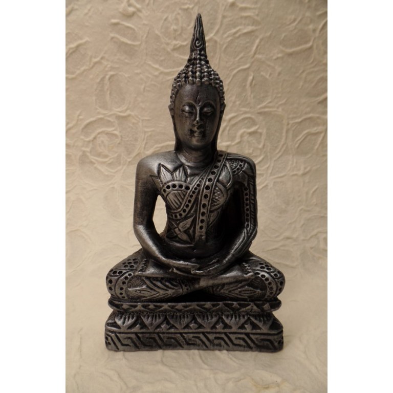 Bouddha gris Dhyani-Mudra