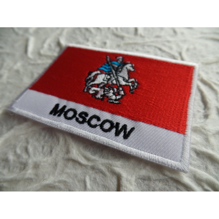 Ecusson drapeau Moscou