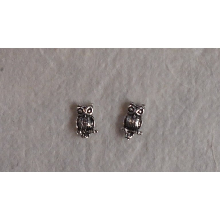 Boucles d'oreilles hiboux