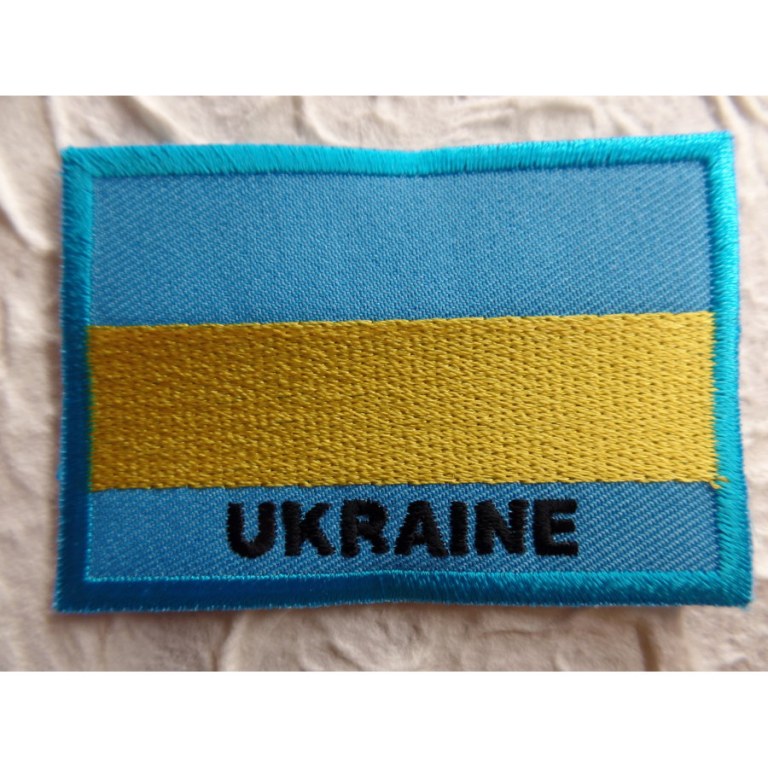 Ecusson drapeau Ukraine