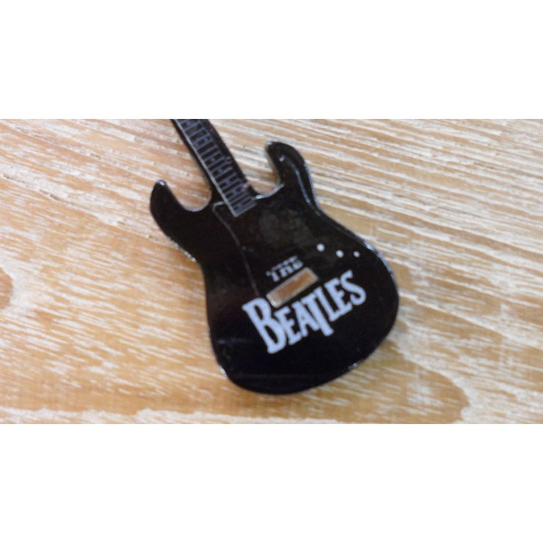 Porte clés noir guitare Beatles