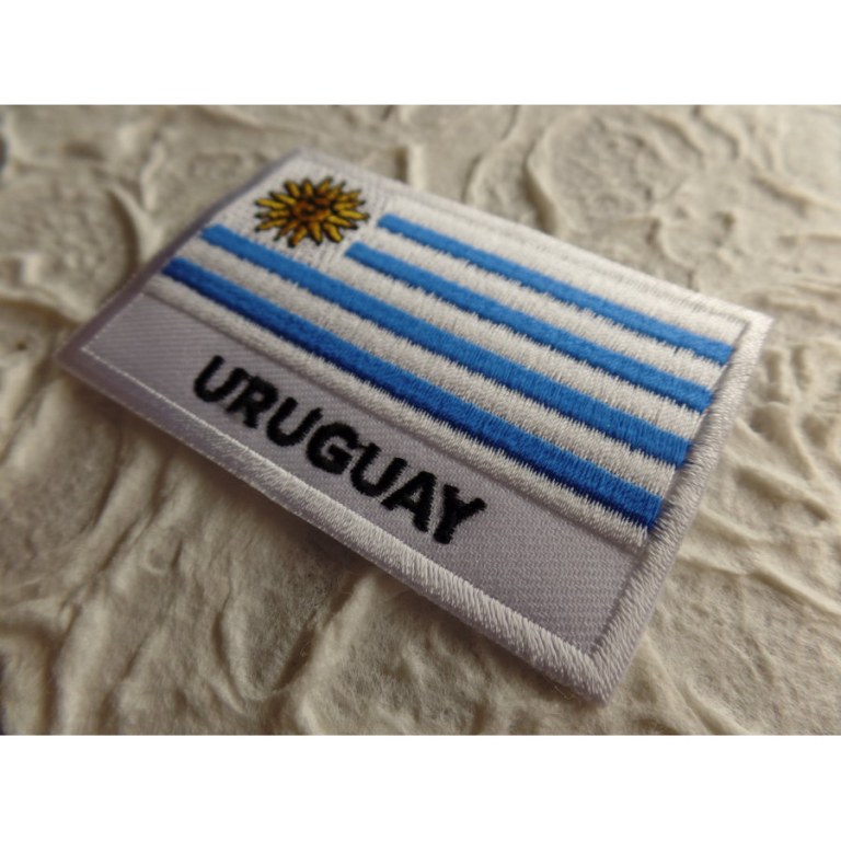 Ecusson drapeau Uruguay