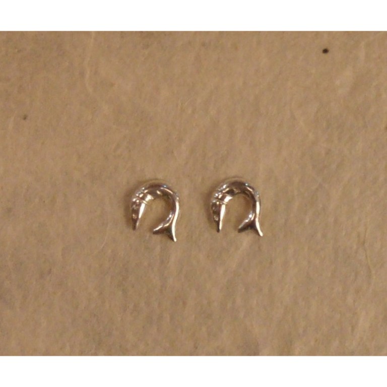 Boucles d'oreilles poisson