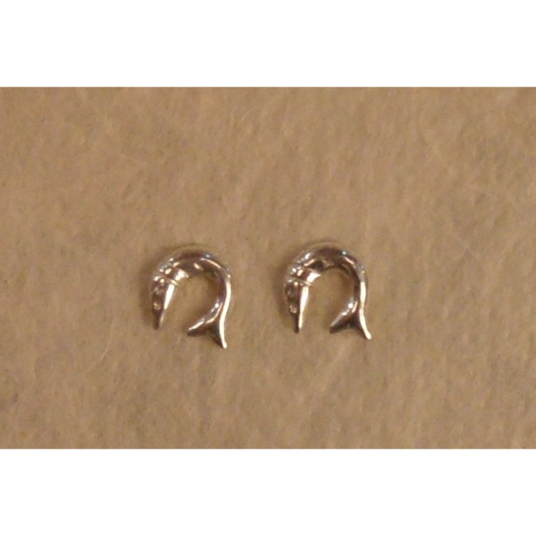 Boucles d'oreilles poisson