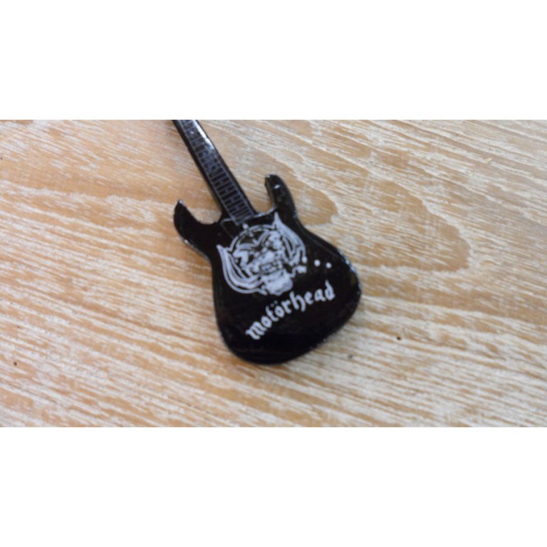 Porte clés noir guitare Motörhead