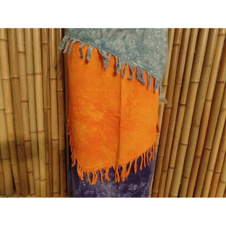 Jupe longue Maya Bay bleu/orange/marine
