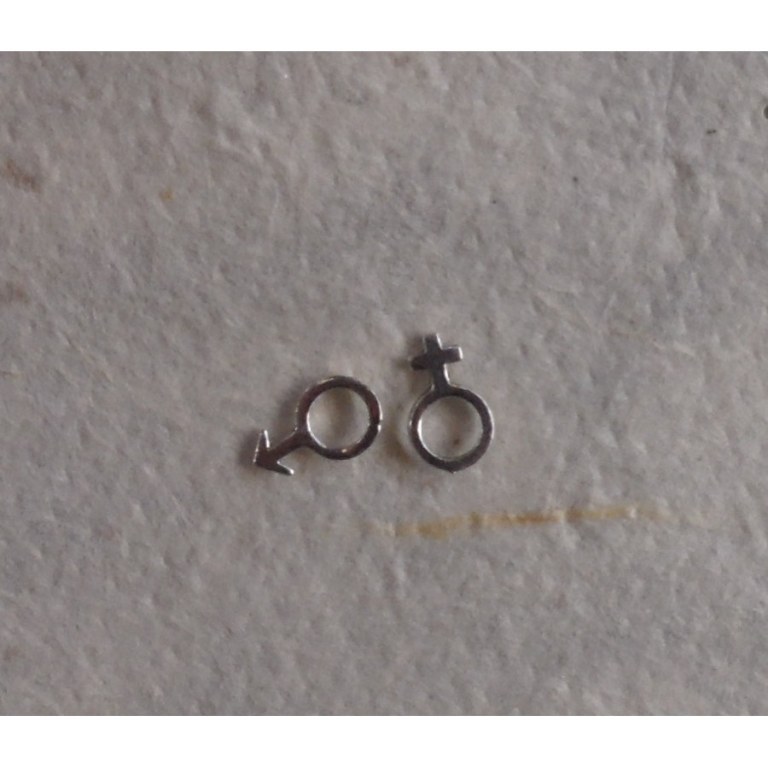 Boucles d'oreilles féminin masculin