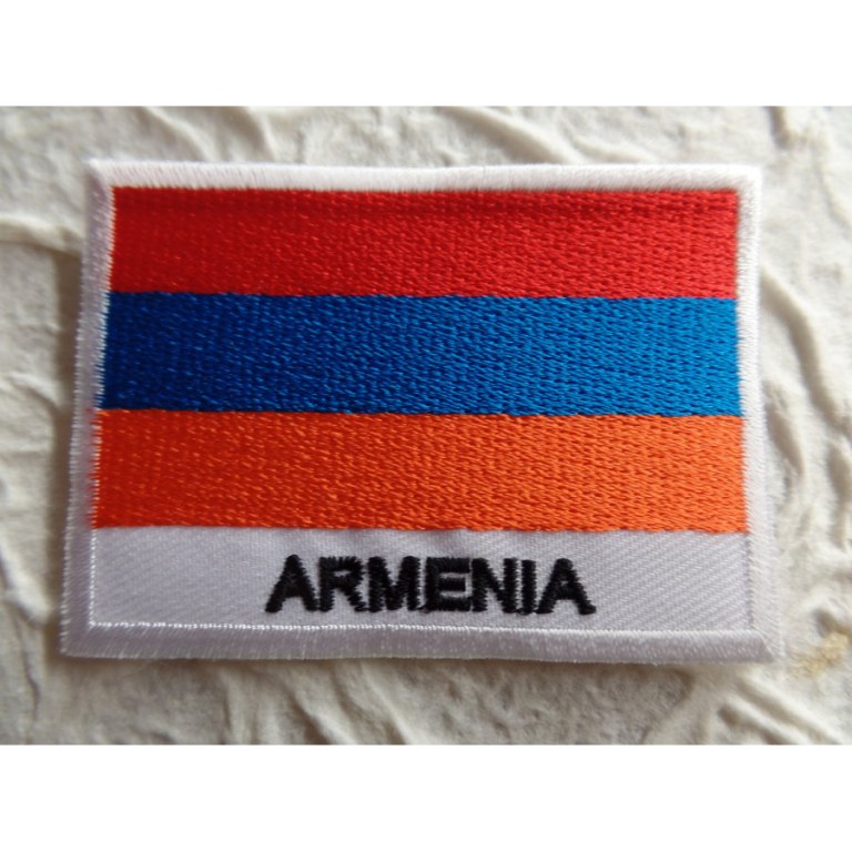 Ecusson drapeau Arménie